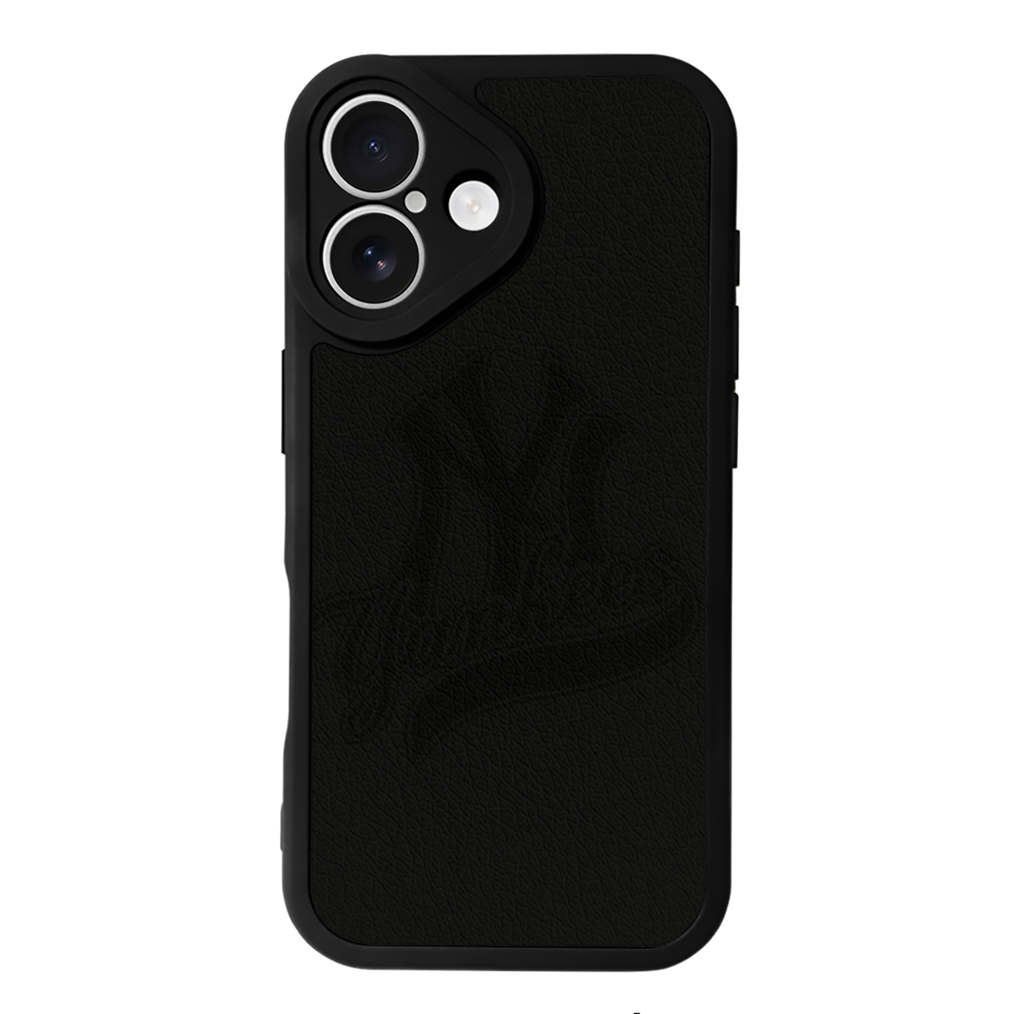 New York Yankees Black Logo IPhone 16 Silicone Leather Case – UV Print, Lambskin Texture – Perfect Fit, Wireless Charging Compatible, Scratch Resistant, Precise Cutouts – Stylish Protection For IPhone 16